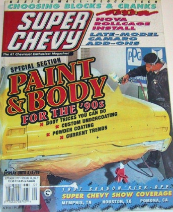 SUPER CHEVY 1997 SEPT - PAINT & BODY SPECIAL, CAMBRON